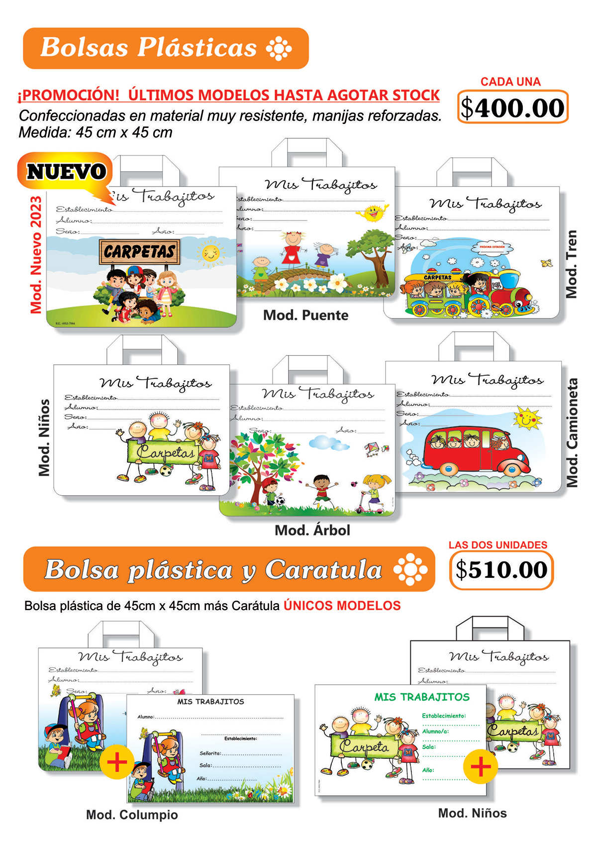 BOLSAS PLASTICAS
