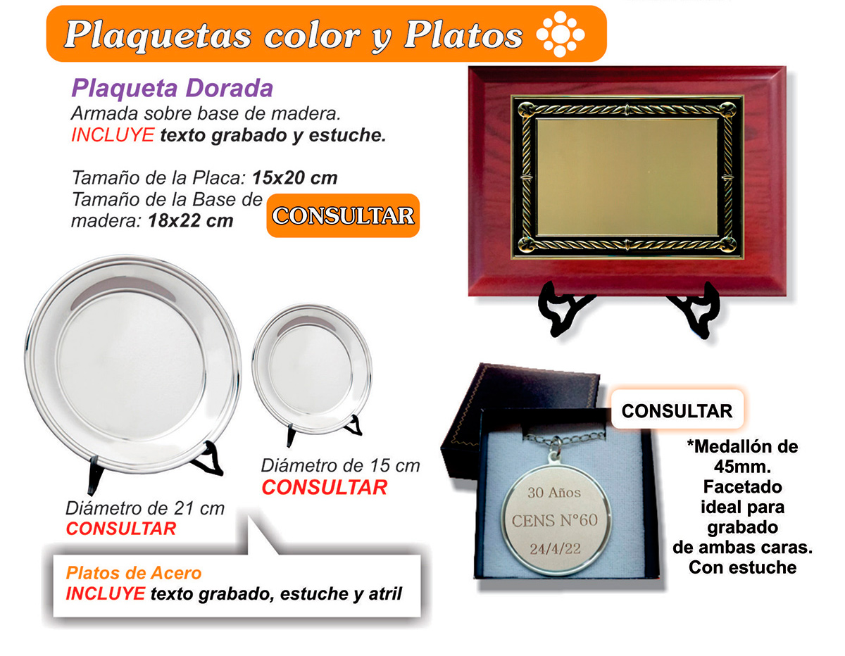 plaquetas platos